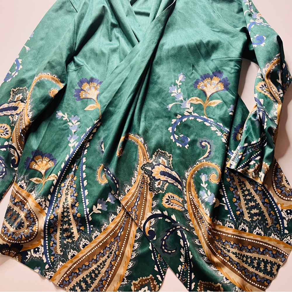 Soft Surroundings Chouteau Faux Suede Jacket